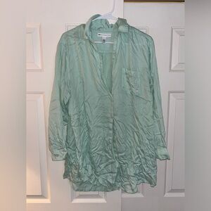 Victoria Secret Mint Green Sleep Shirt